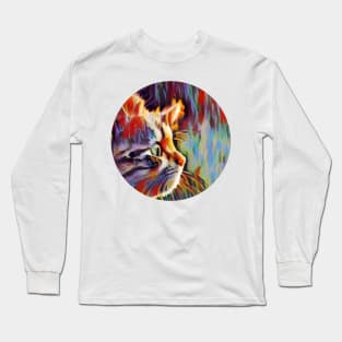 Active floppy cat Long Sleeve T-Shirt